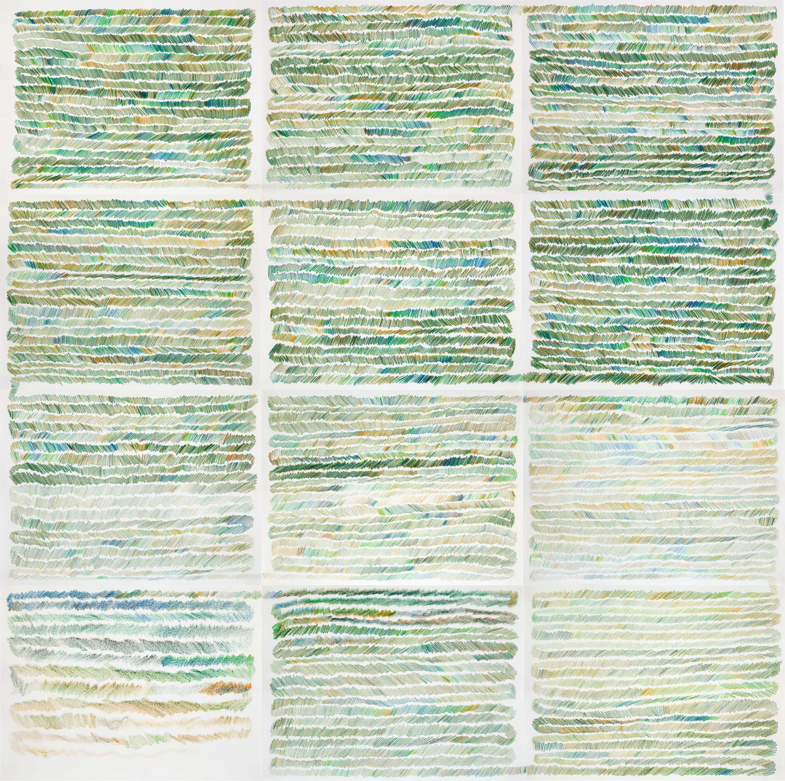 Shi Jin-Hua, Pen Walking #75, 2009