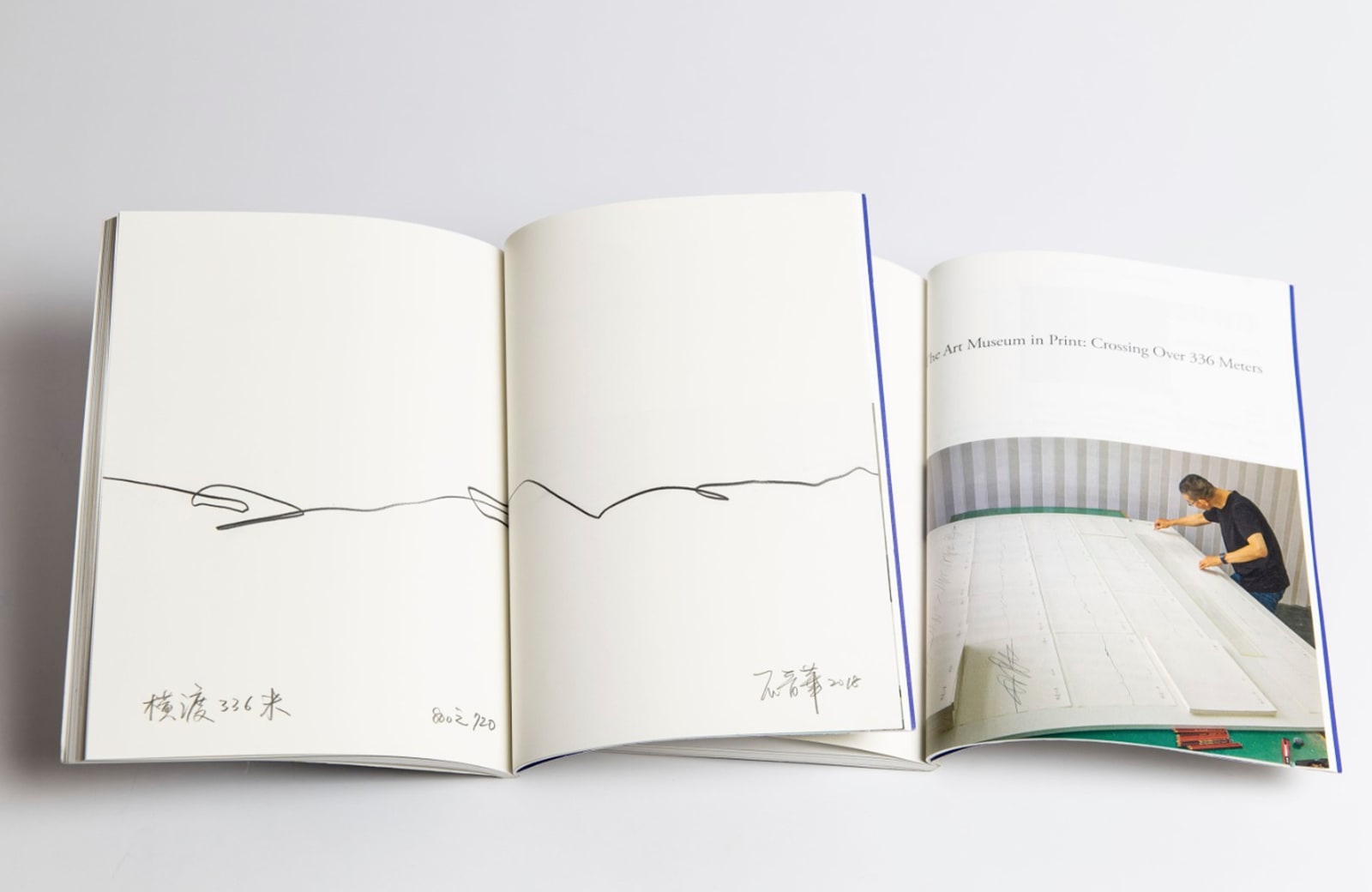 Shi Jin-Hua, Crossing Over 336 Meters 001-400 , 2018