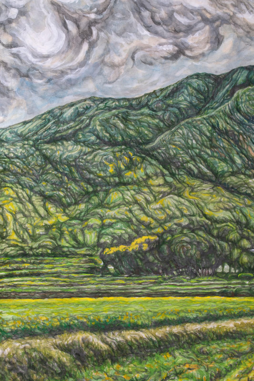 Shi Jin-Hua, Mountain Outside the Door, 2023