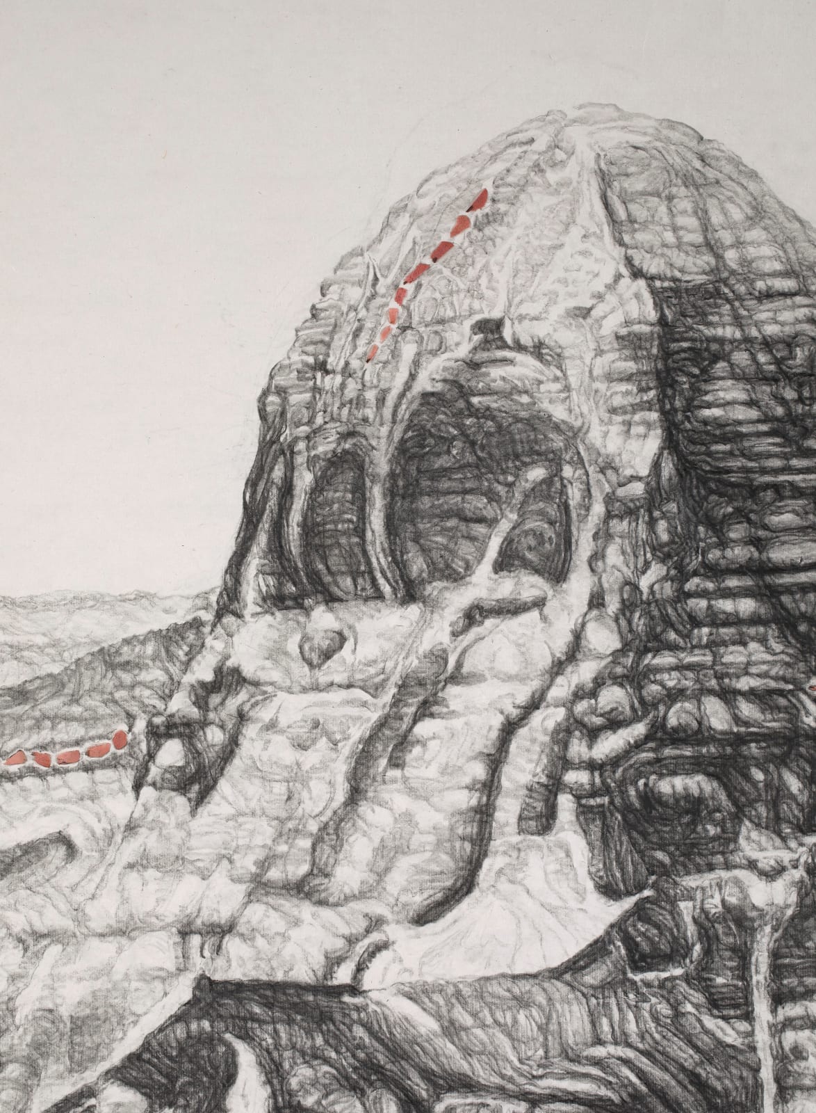 Shi Jin-Hua, Pen Walking #184, 2021-2023