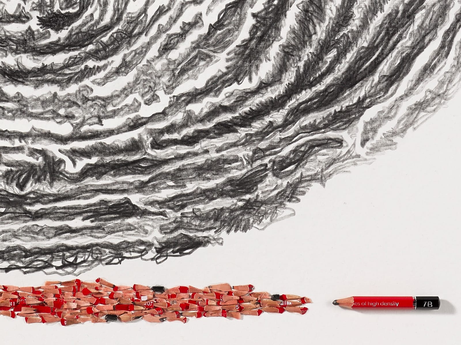 Shi Jin-Hua, Pen Walking #135, 2014