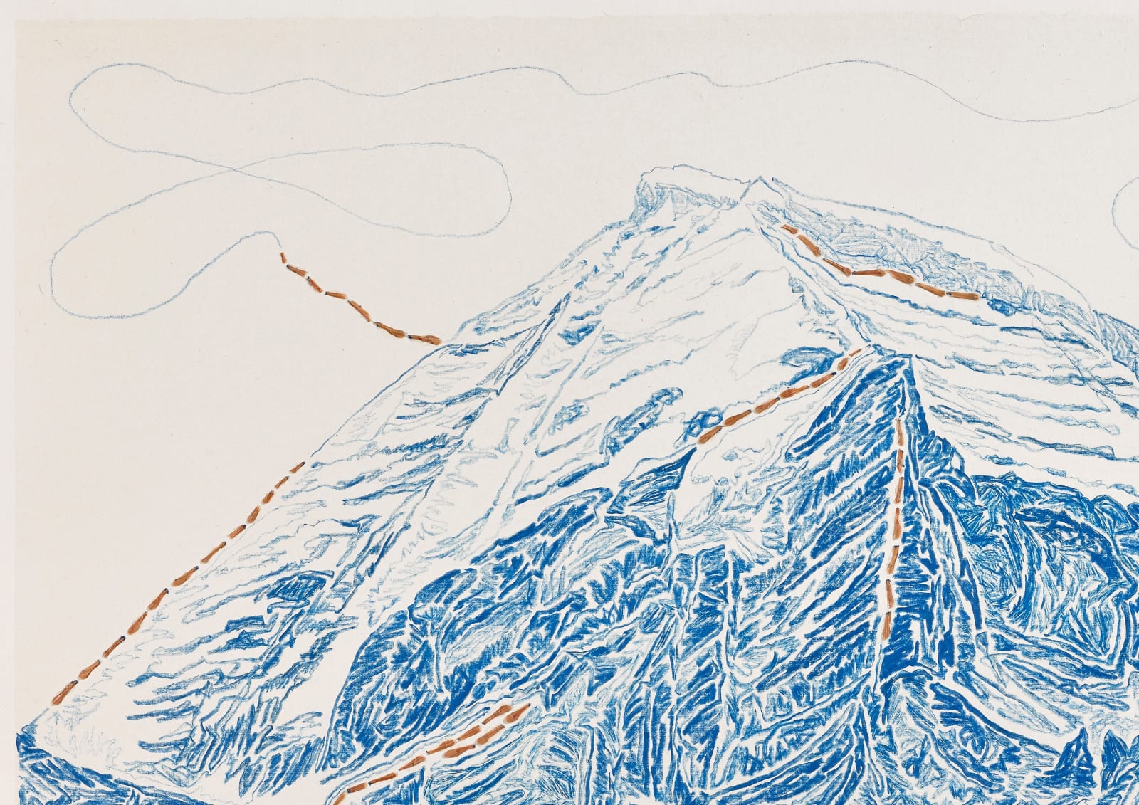 Shi Jin-Hua, Pen Walking #161, 2016