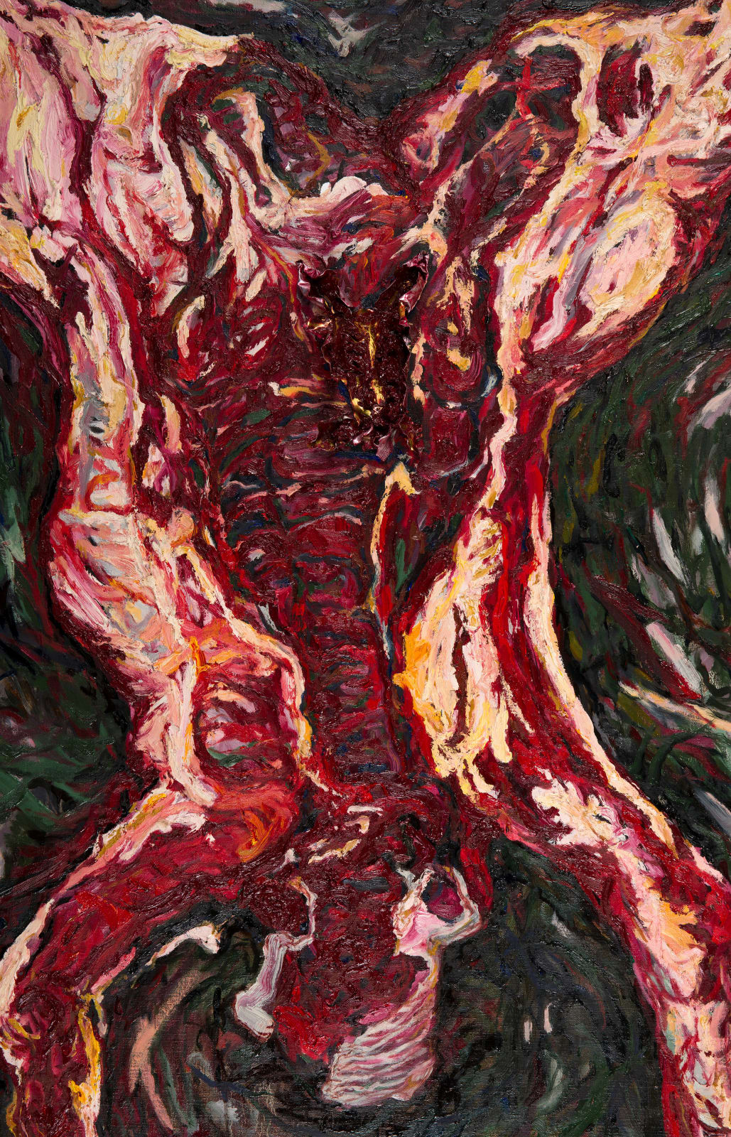 Shi Jin-Hua, Carcass of Beef , 2019