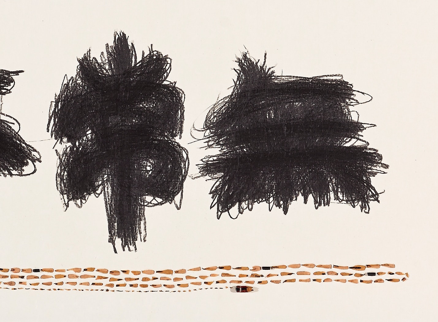 Shi Jin-Hua, Pen Walking #90, 2011-2014