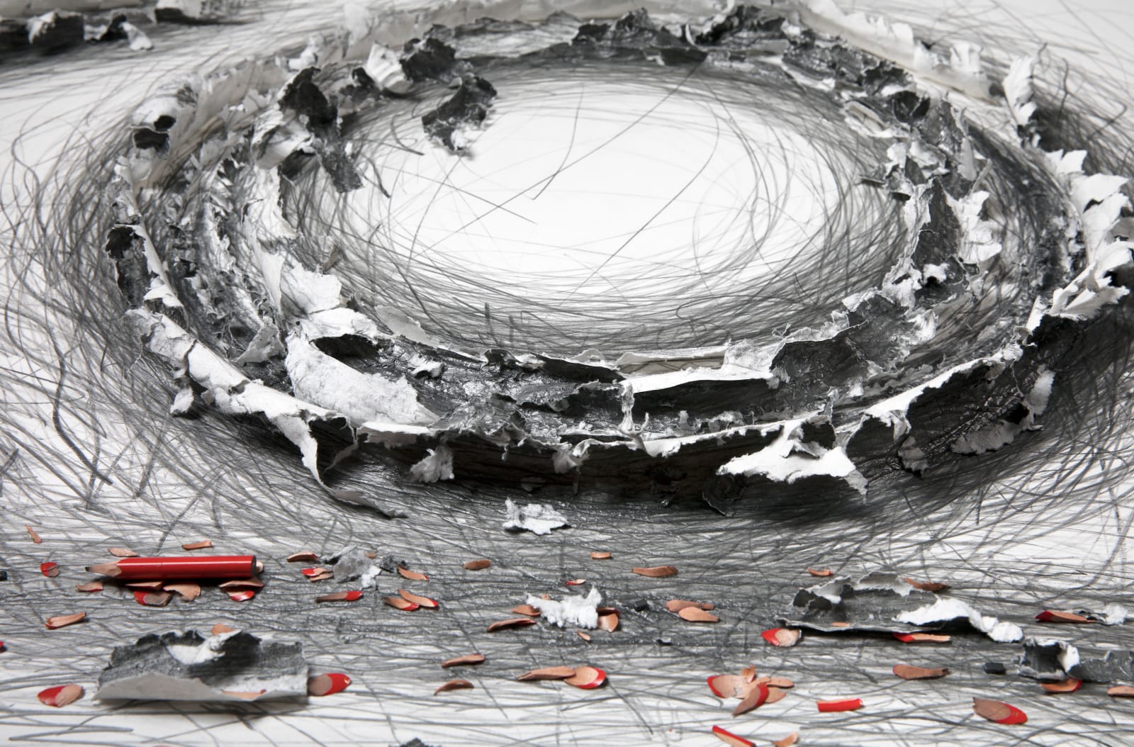 Shi Jin-Hua, Pen Walking #174, 2018-2020