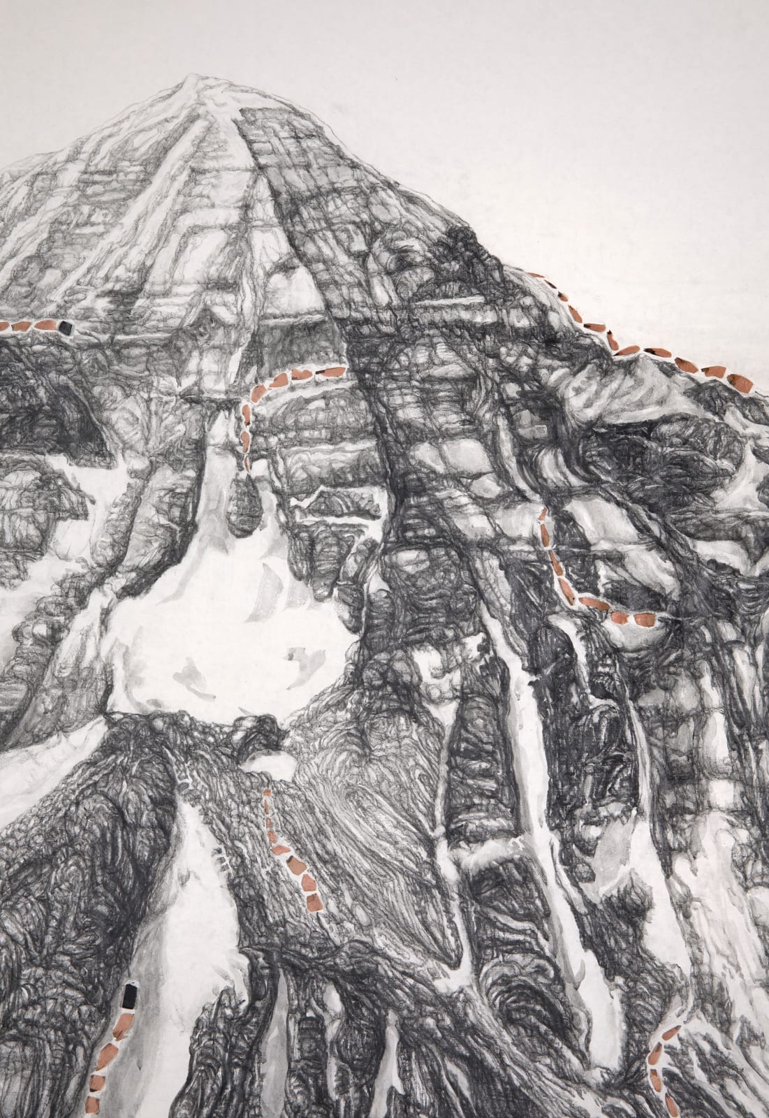 Shi Jin-Hua, Pen Walking #181, 2021-2022