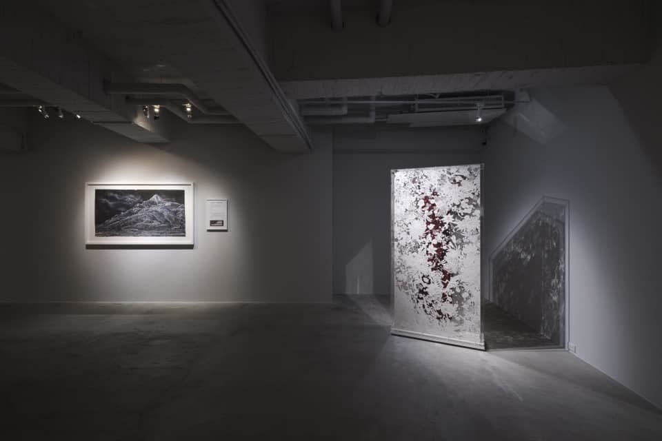 Shi Jin-Hua, Pen Walking #173 The Picture of Unclouded Moon and Blowing Snow, 2019-2020