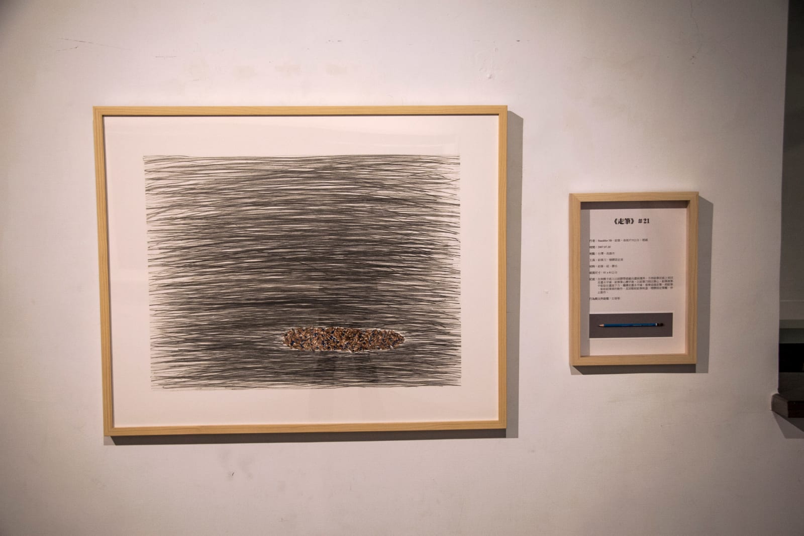 Shi Jin-Hua, Pen Walking #21, 2007