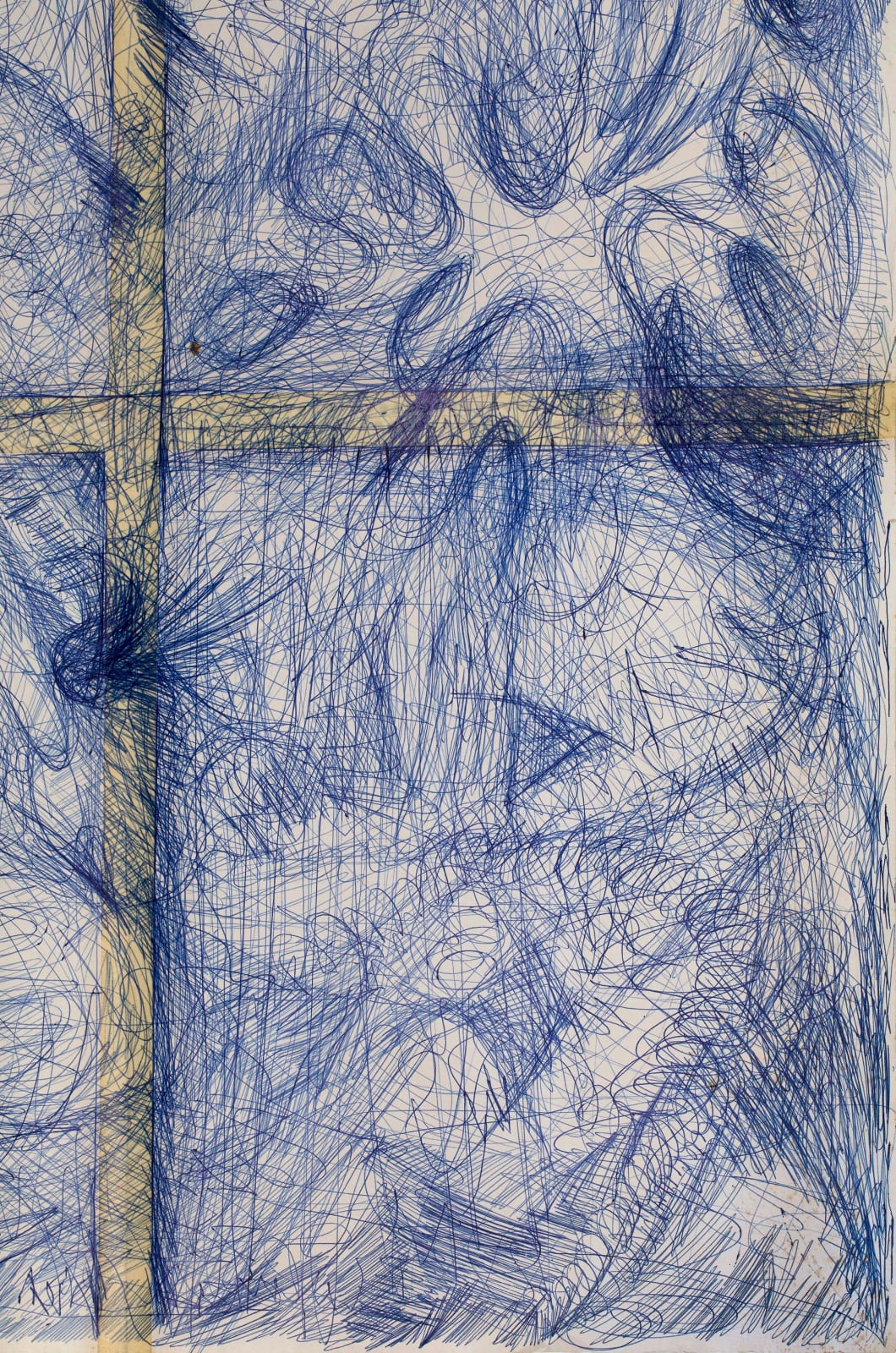 Shi Jin-Hua, Pen Walking #2, 1994