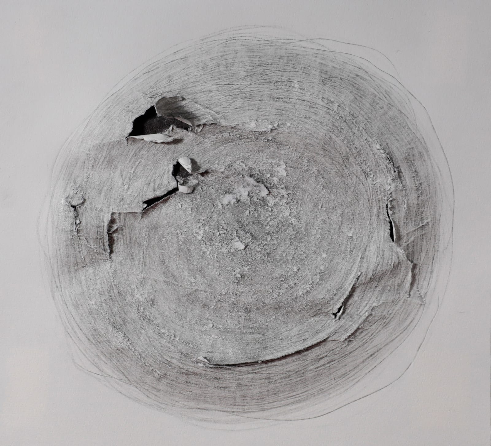 Shi Jin-Hua, Heart Sutra Mantra Core Recitation Kneaded Eraser Ball , 2024