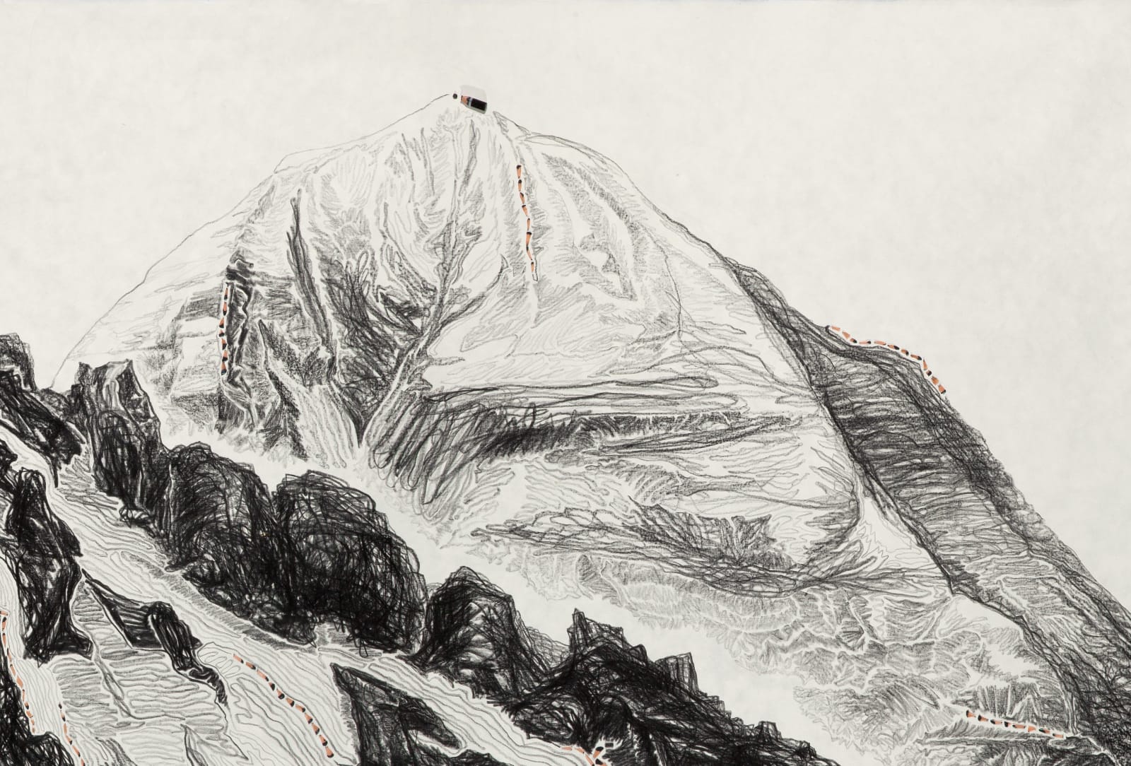 Shi Jin-Hua, Pen Walking #125, 2012