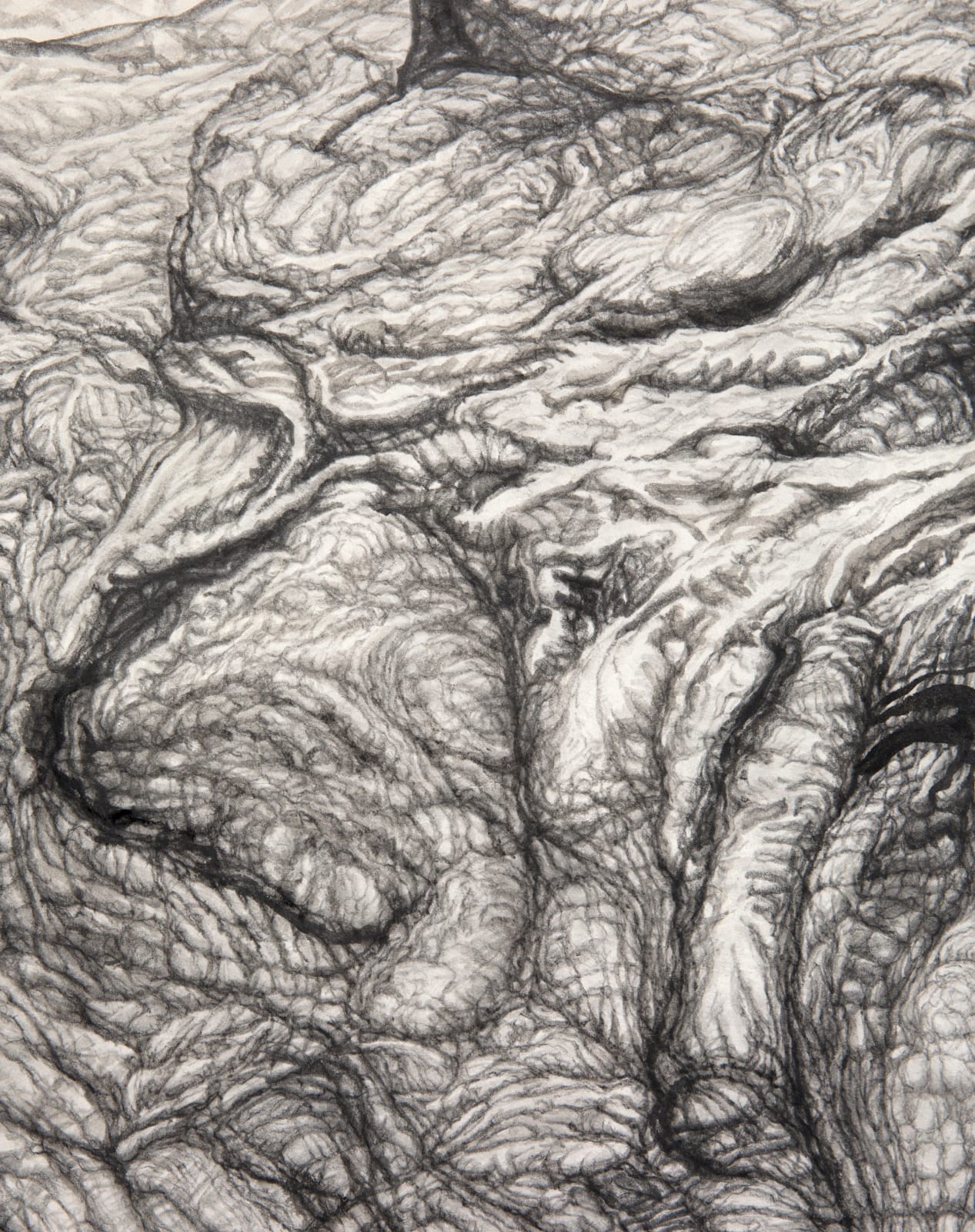 Shi Jin-Hua, Rock Landscape #1, 2021