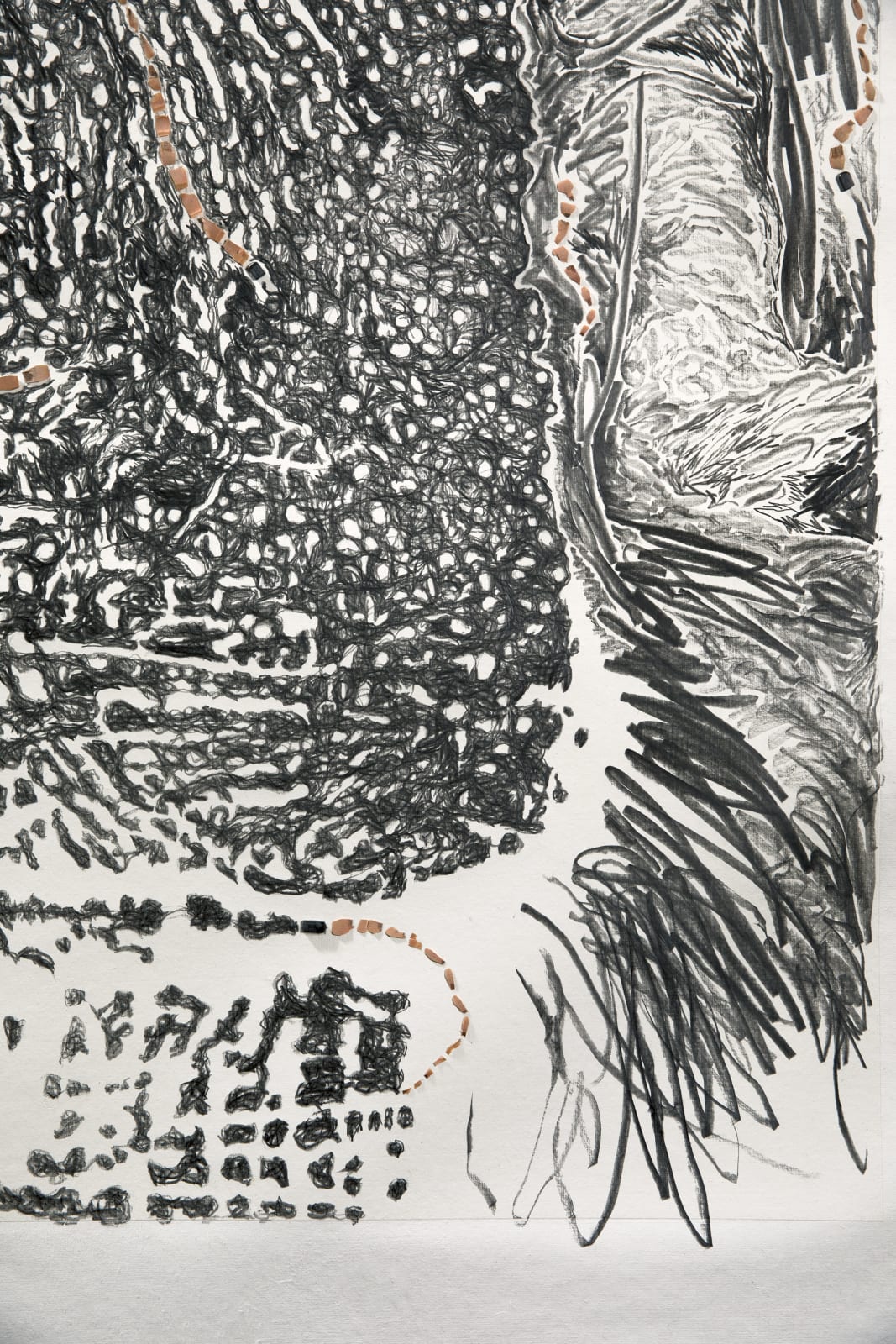 Shi Jin-Hua, Pen Walking #172, 2019