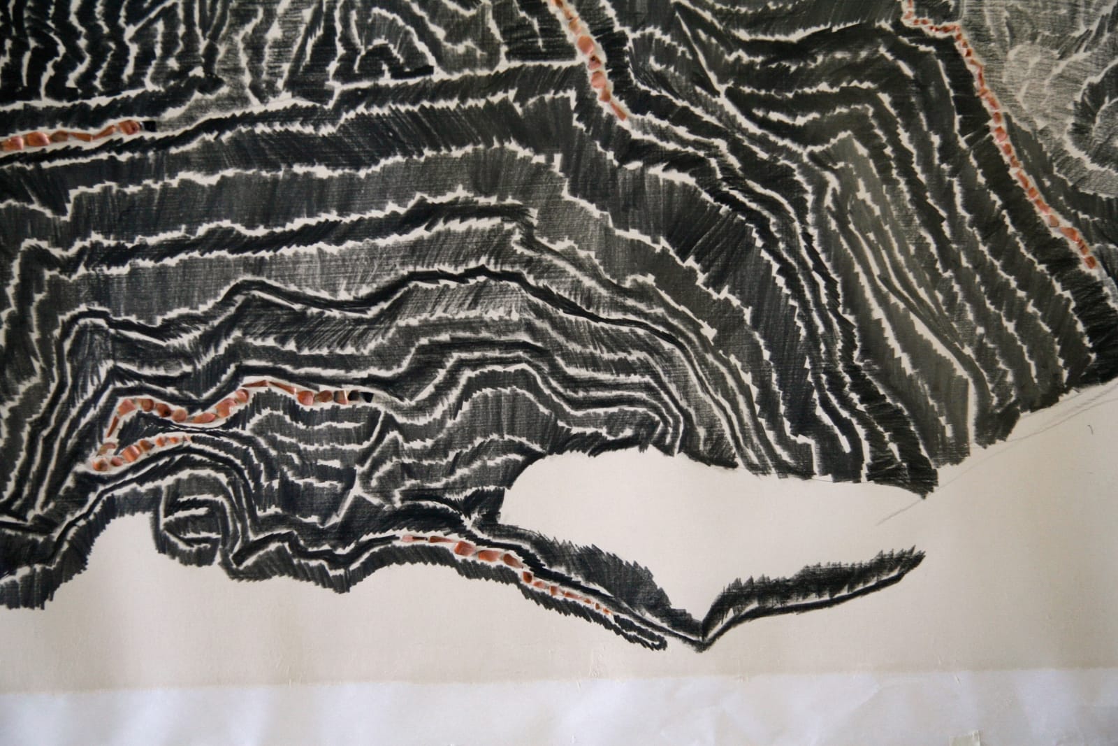 Shi Jin-Hua, Pen Walking #51, 2008