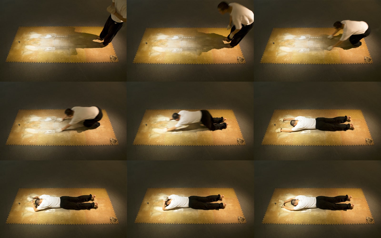 Shi Jin-Hua, Body Inscription, 2001-