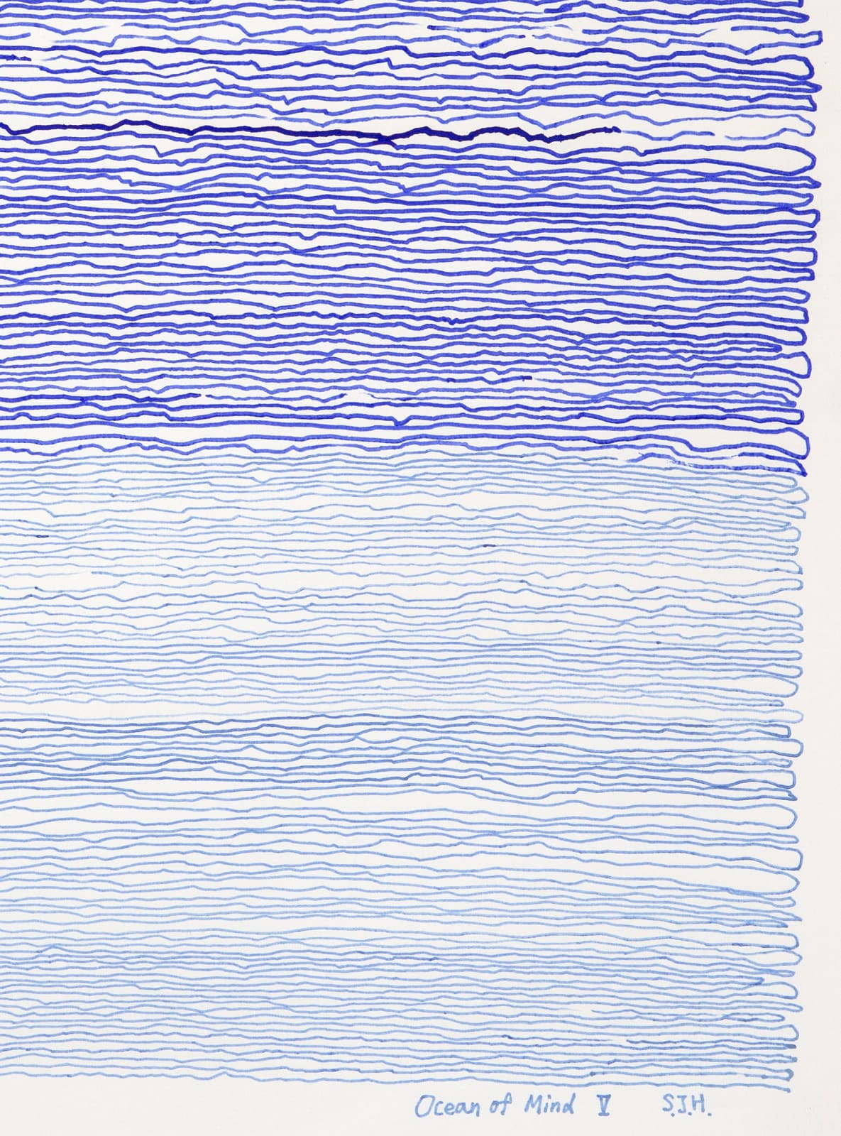 Shi Jin-Hua, Ocean of Mind V, 2014