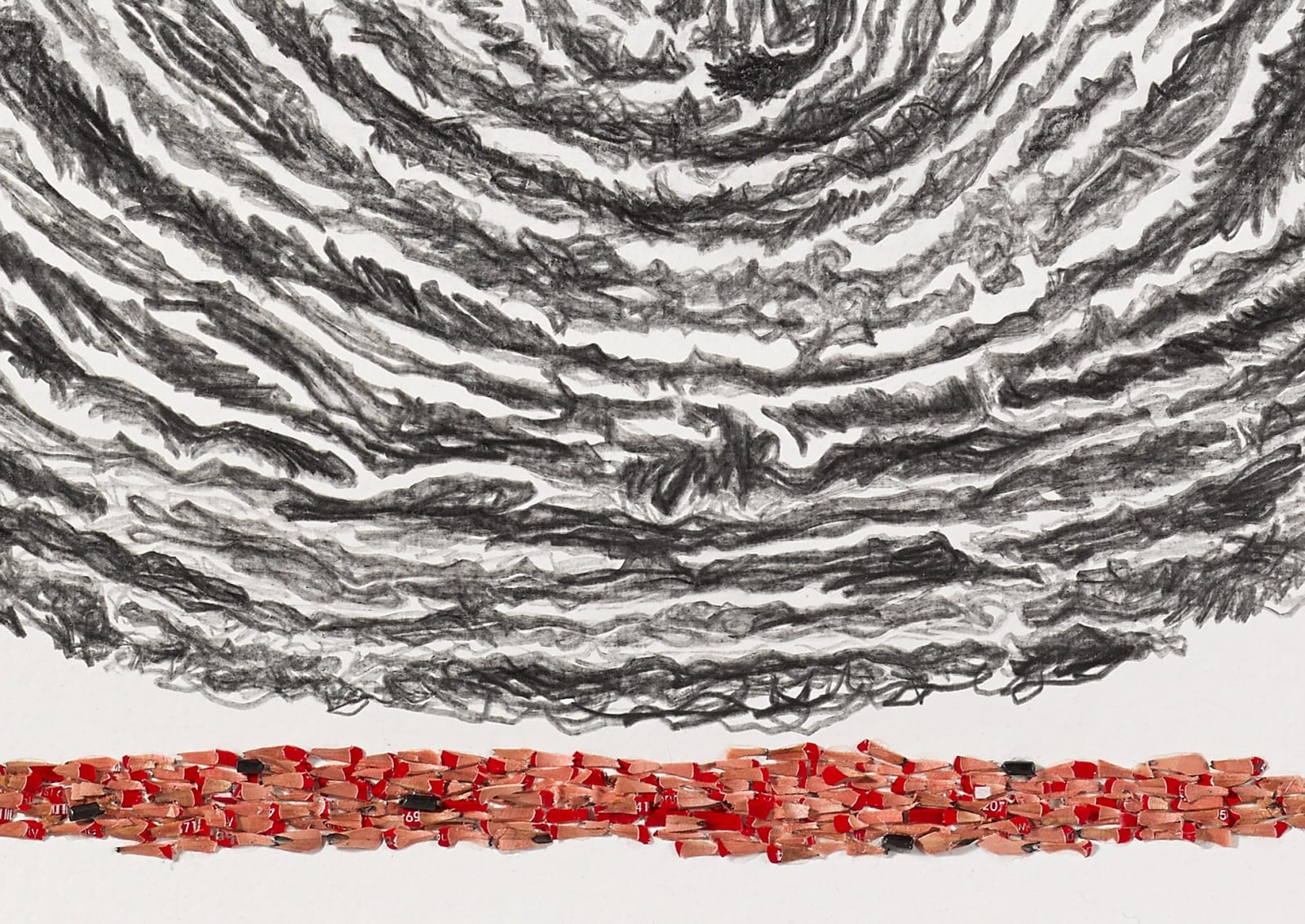 Shi Jin-Hua, Pen Walking #135, 2014