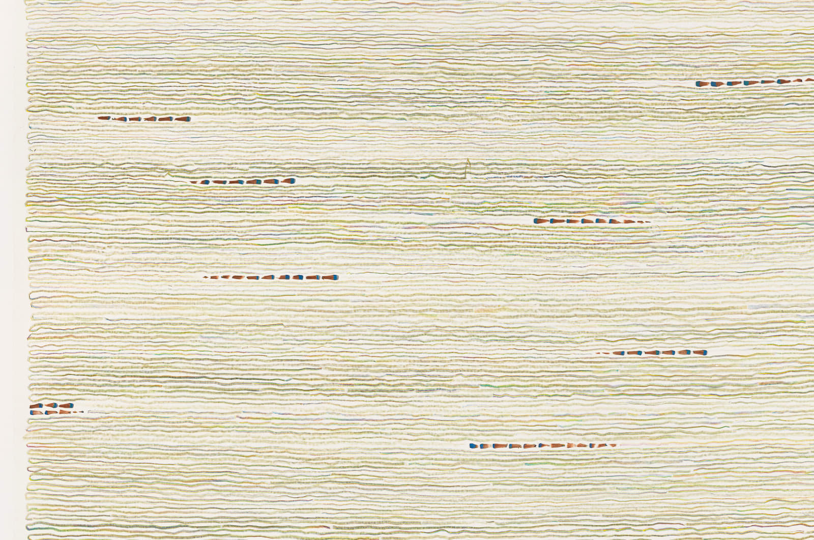 Shi Jin-Hua, Pen Walking #150, 2015