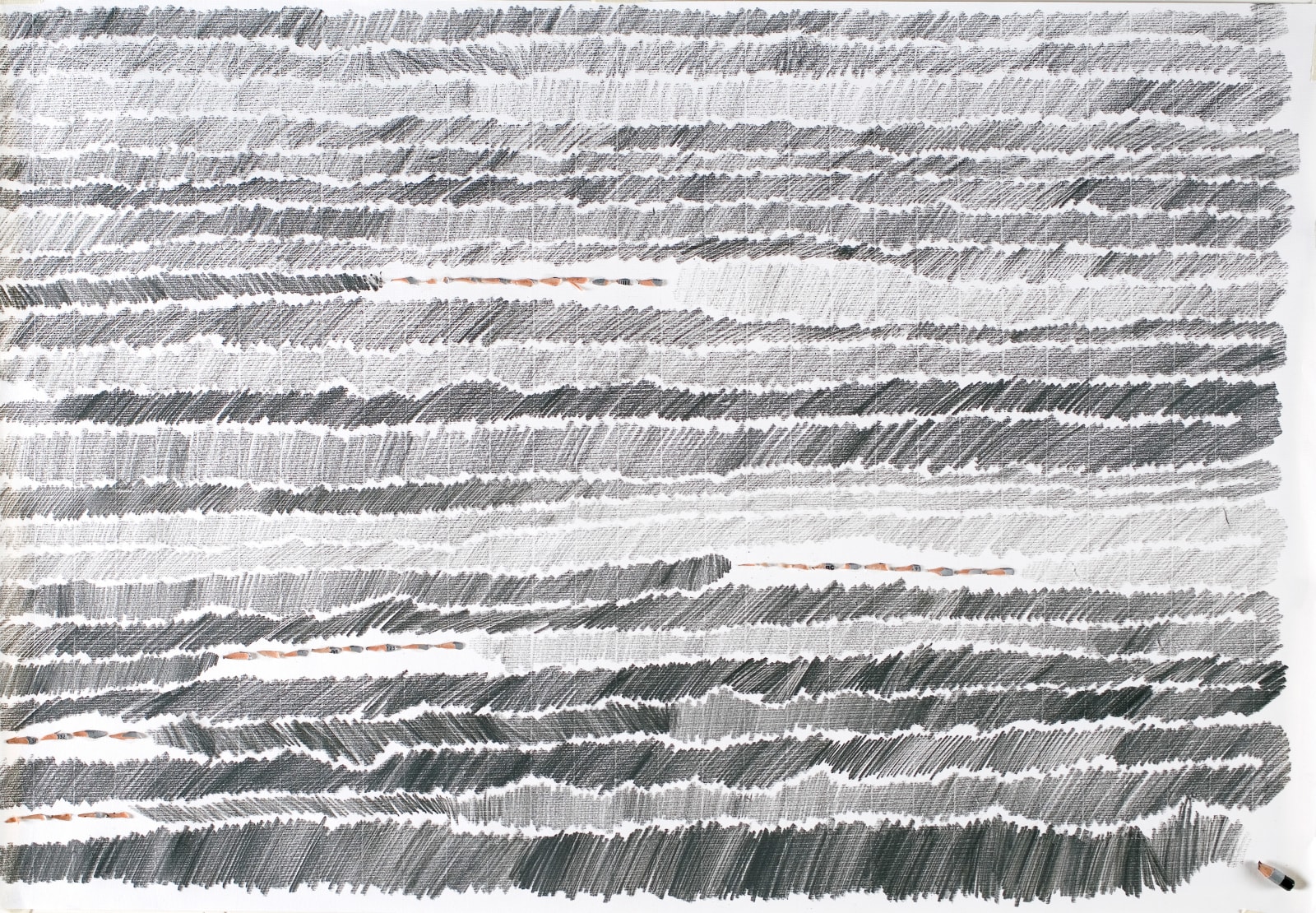 Shi Jin-Hua, Pen Walking #63, 2008
