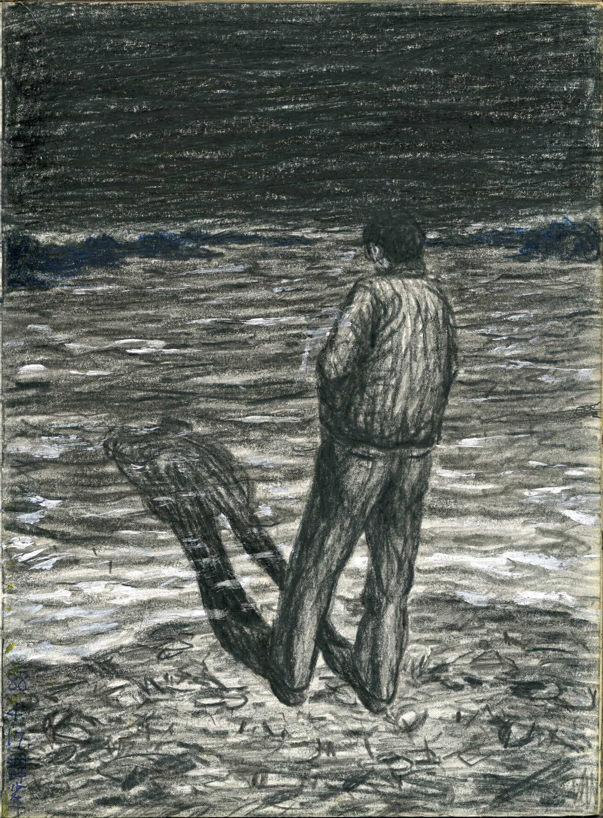 Shi Jin-Hua, Pen Walking #159, 2016