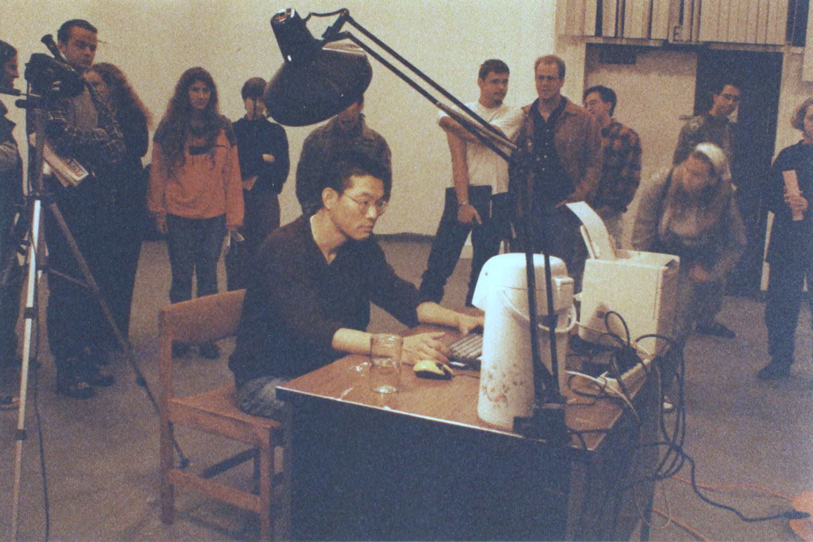 Shi Jin-Hua, Typing, 1996