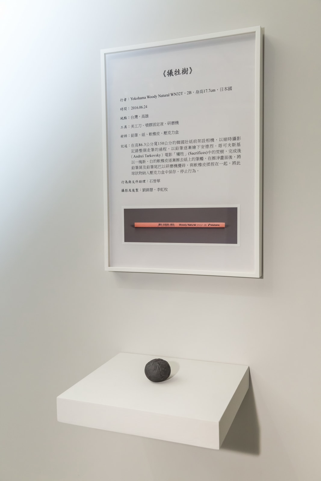Shi Jin-Hua, The Sacrifice Tree, 2017