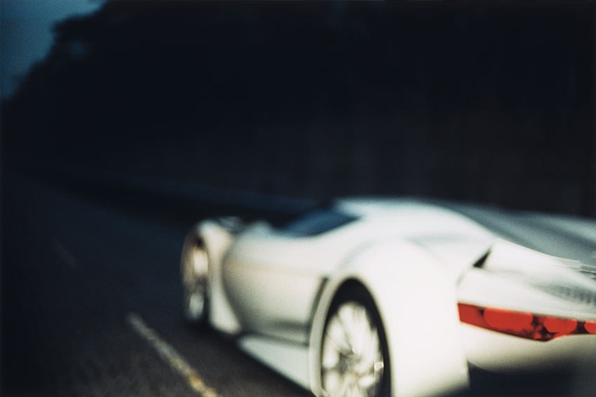Carl´s cars, Ola Rindal: Concept race car GT by Citroën designed by Kazunori Yamauchi for the video game Gran Turismo 5 Prologue in 2008. Shot outside on race track in France.