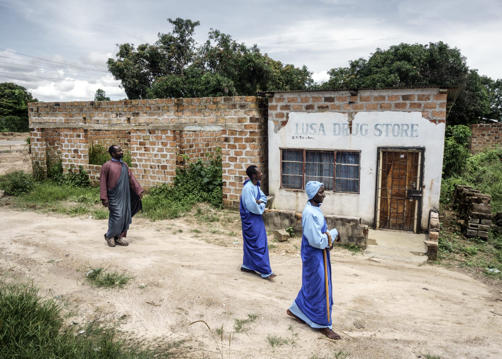 Jonas Bendiksen, Jesus and disciples, Zambia, 2016