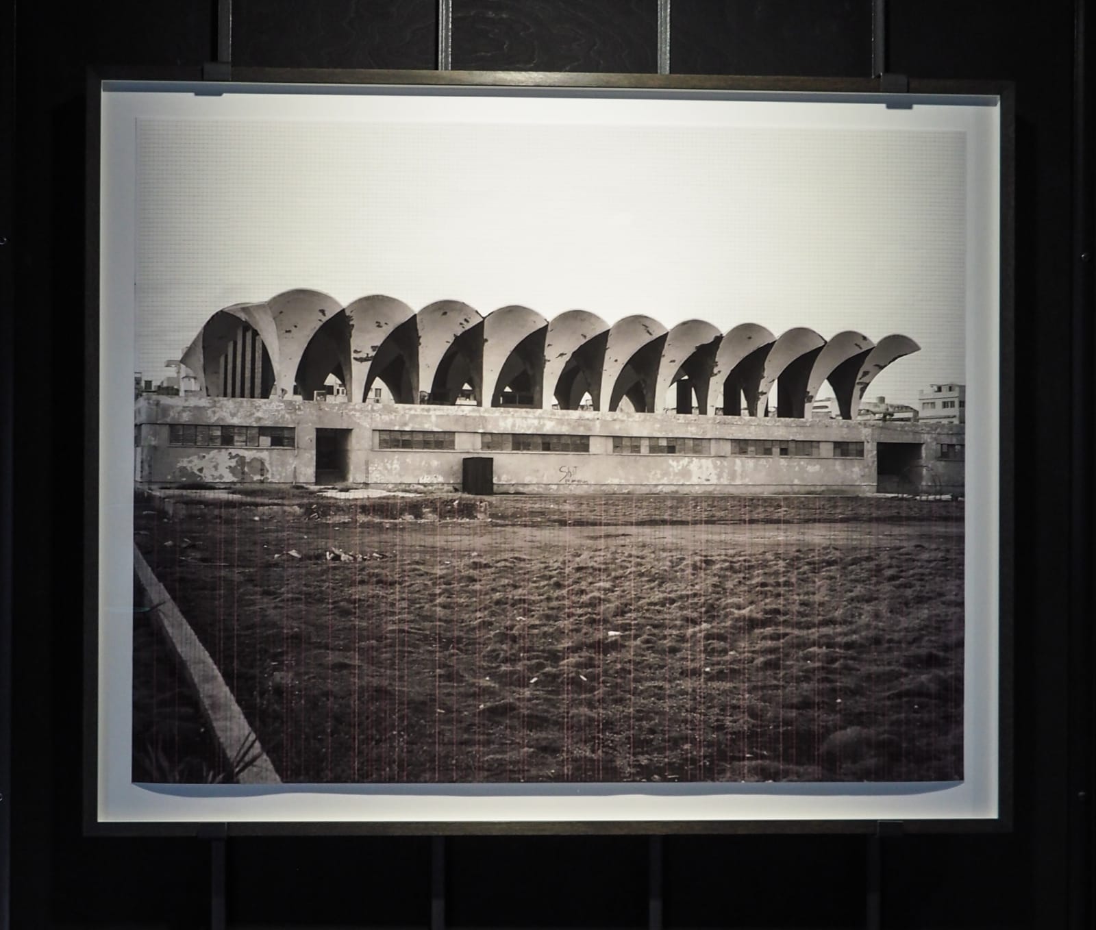Hans Hamid Rasmussen, Havana 04, Grey erased to Pink, 2019
