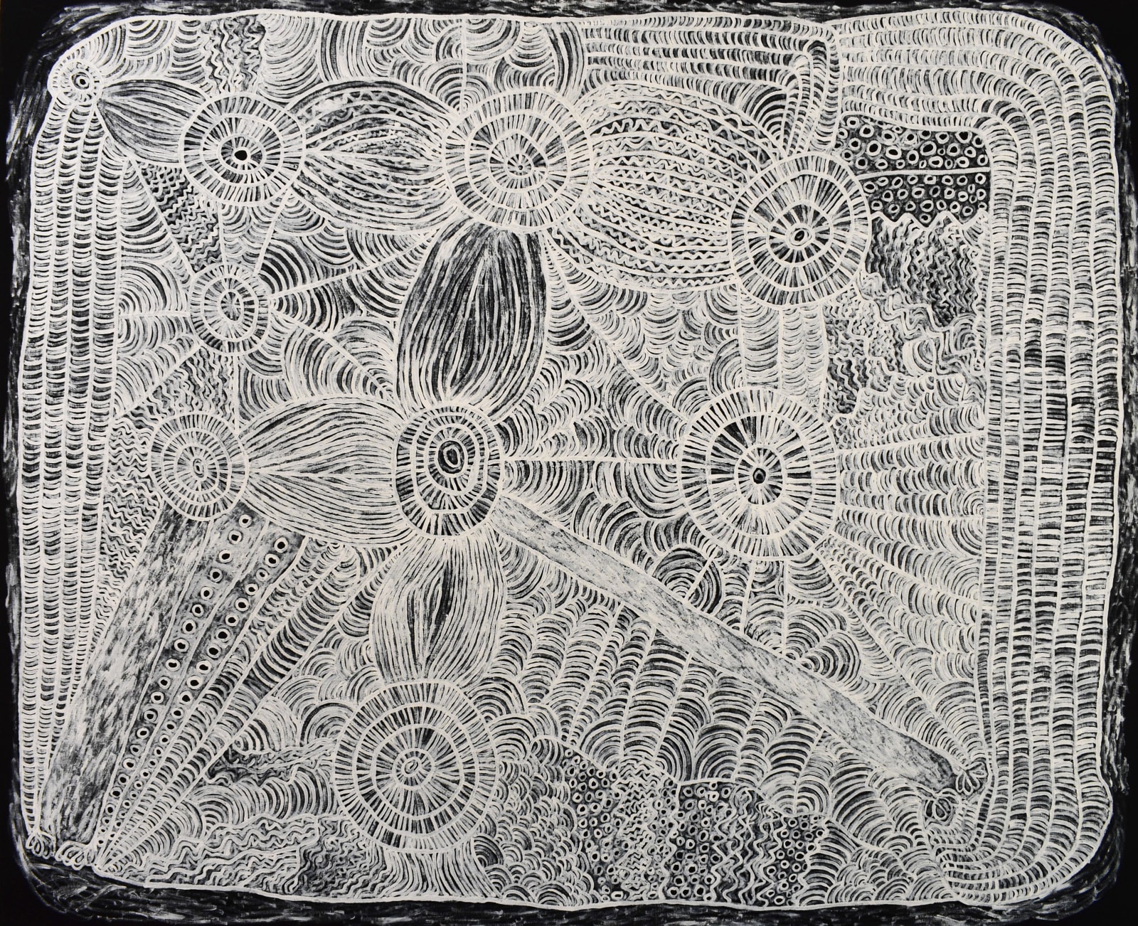 Betty Muffler, Ngangkari Ngura (Healing Country), 2019