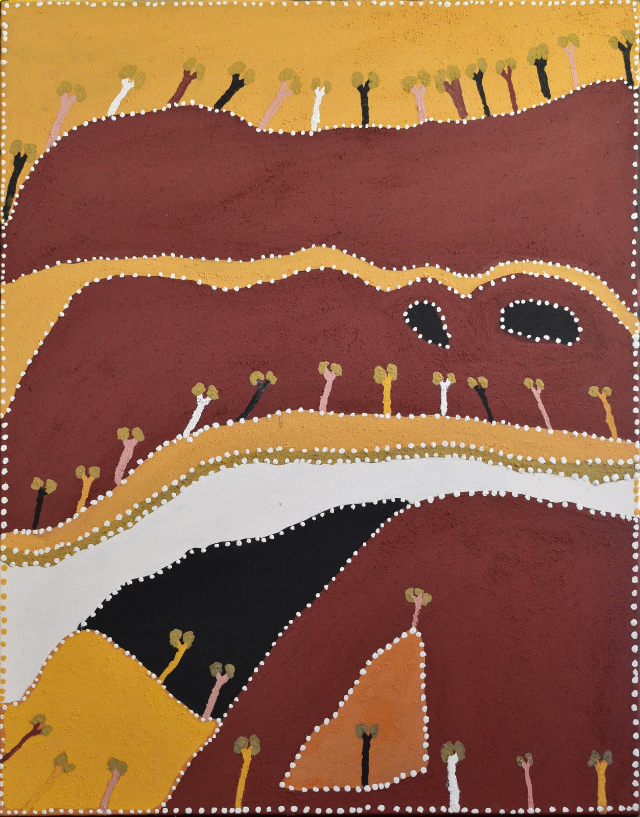 Patrick Mung Mung, Ngarrgooroon Country, 2020