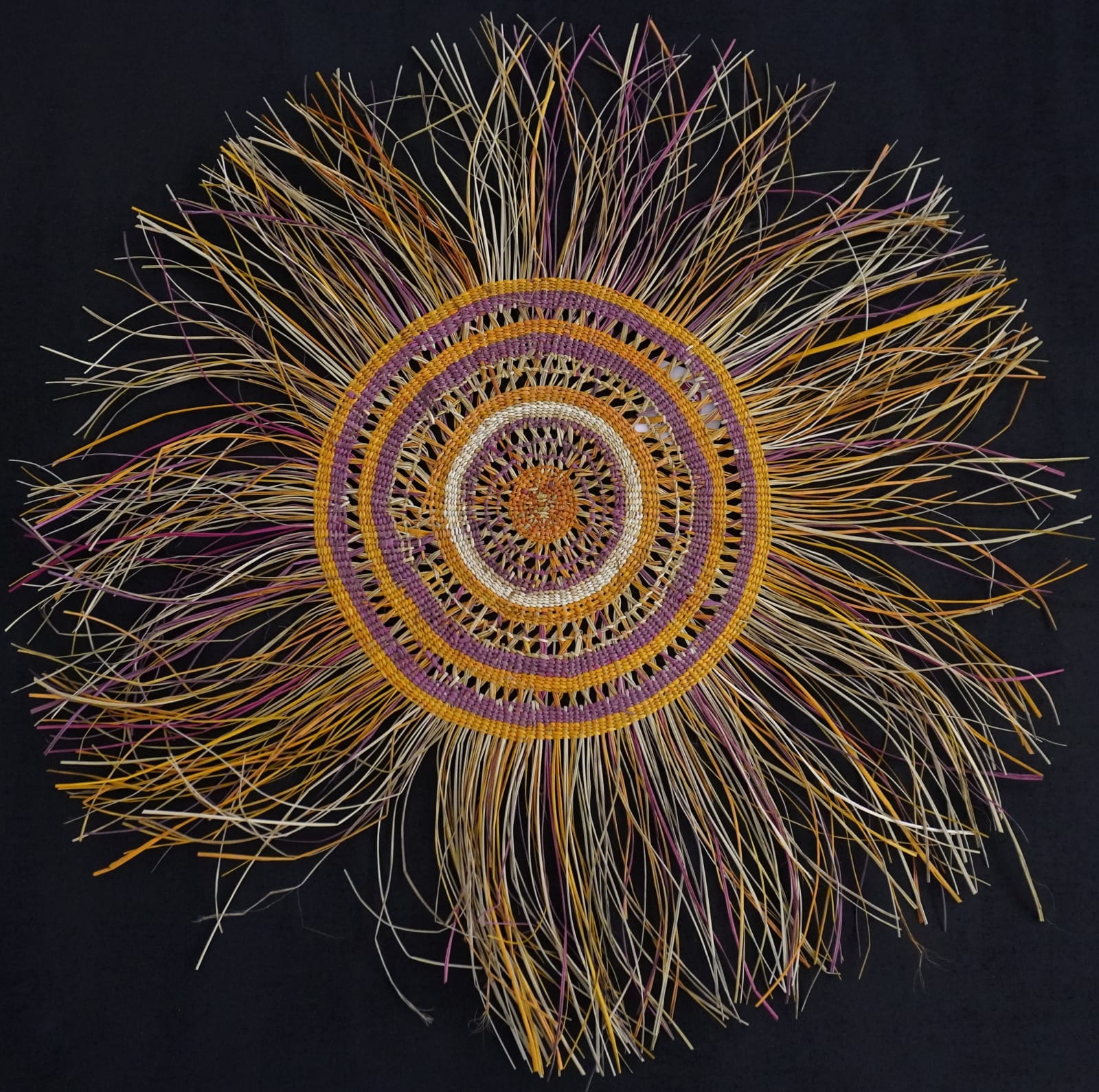 Mary Nadjamerrek, Marebu (Woven Mat), 2025