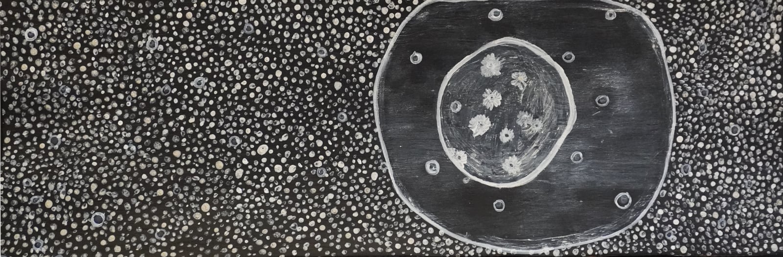 Lorraine Namarnyilk, Marebu (Woven Mat), 2023