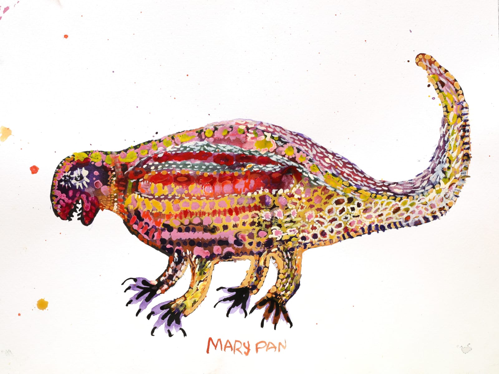 Mary Katatjuku Pan, Animal Tjuta - Animals from Watarru, 2023