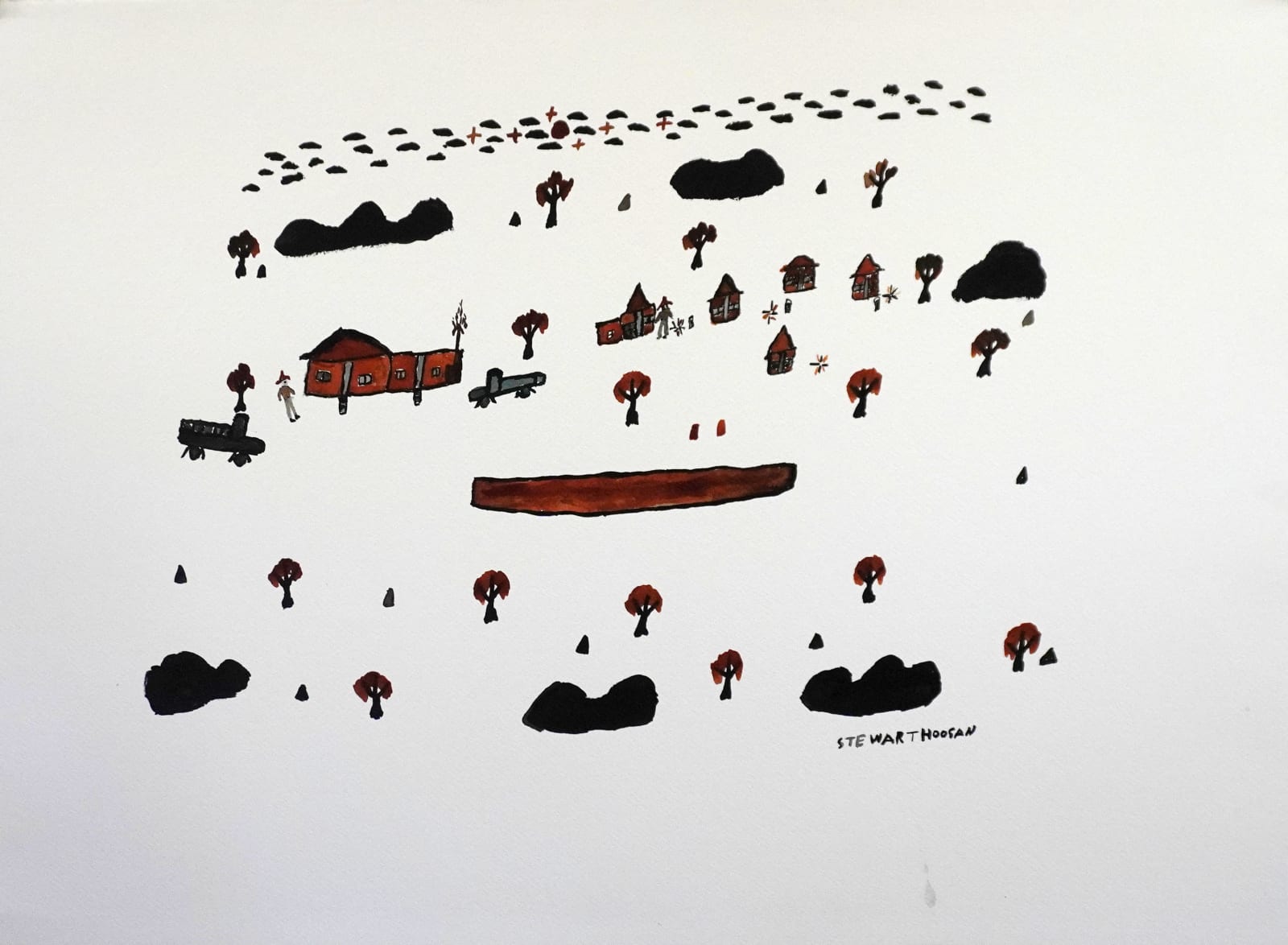 Stewart Karmburmar Hoosan, Robinson River 1953 - Series 3, 2025