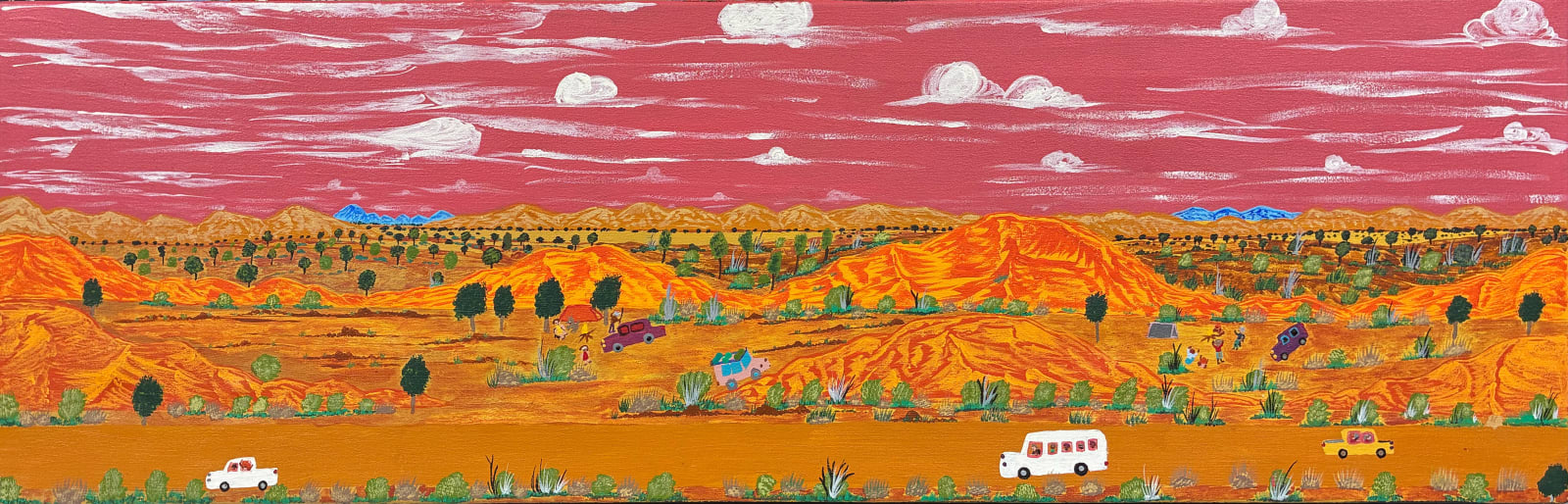 Elizabeth Douglas, Road to Alice Springs, 2025
