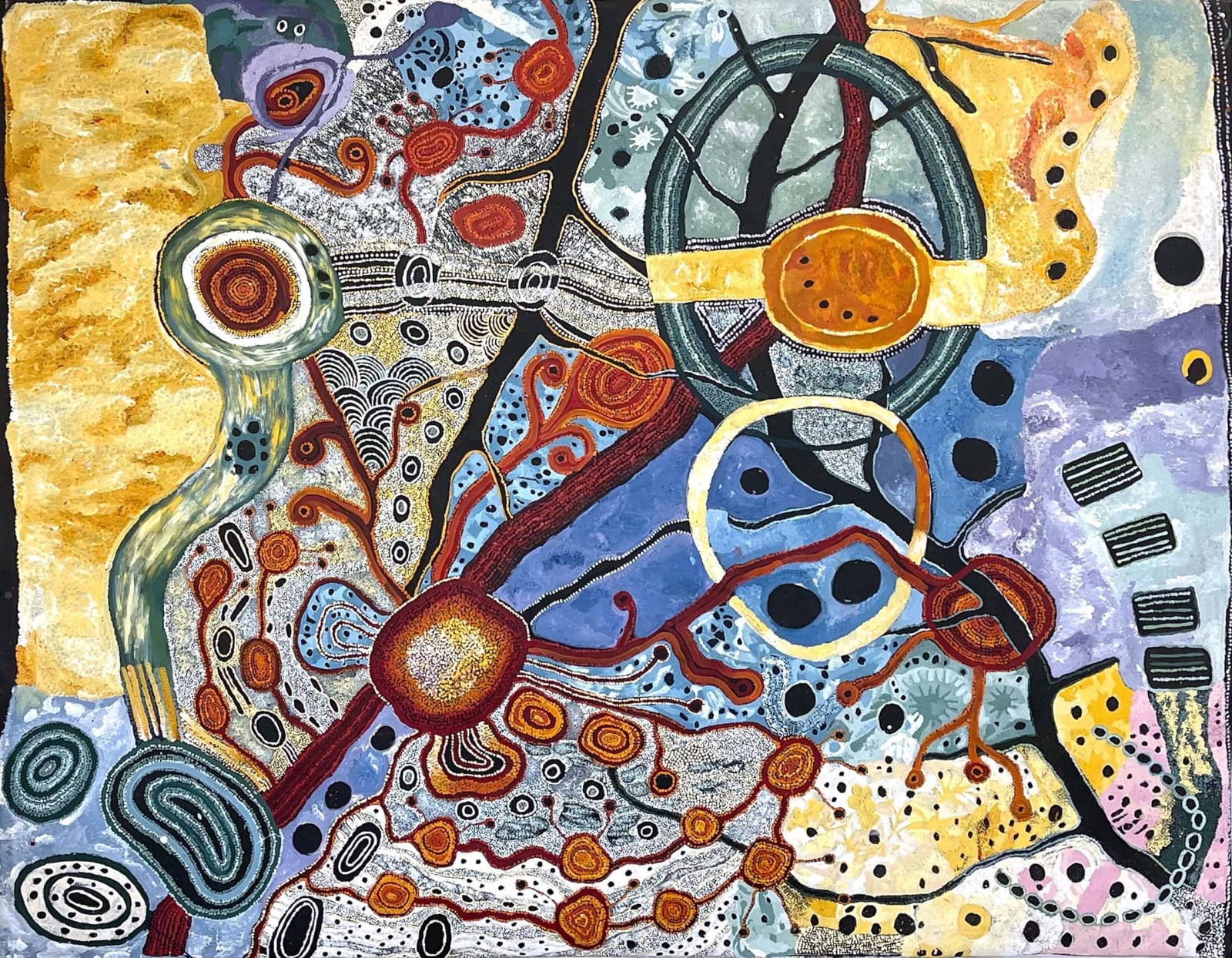 Mimili Collaboration, Tjungu - Walytjaku Inma, 2023