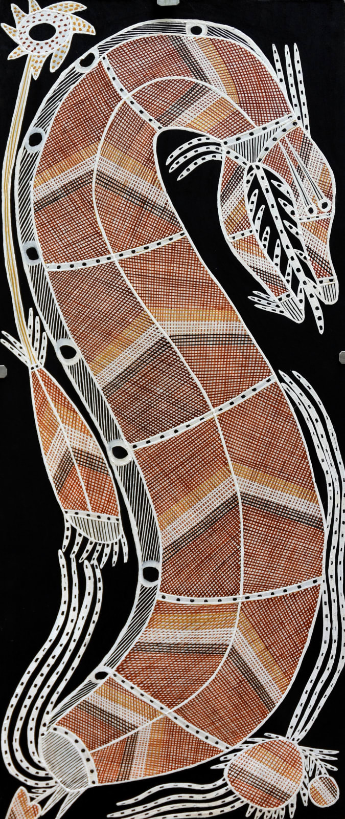 Ivan Namirrkki, Ngalyod (Rainbow Serpent), 2024