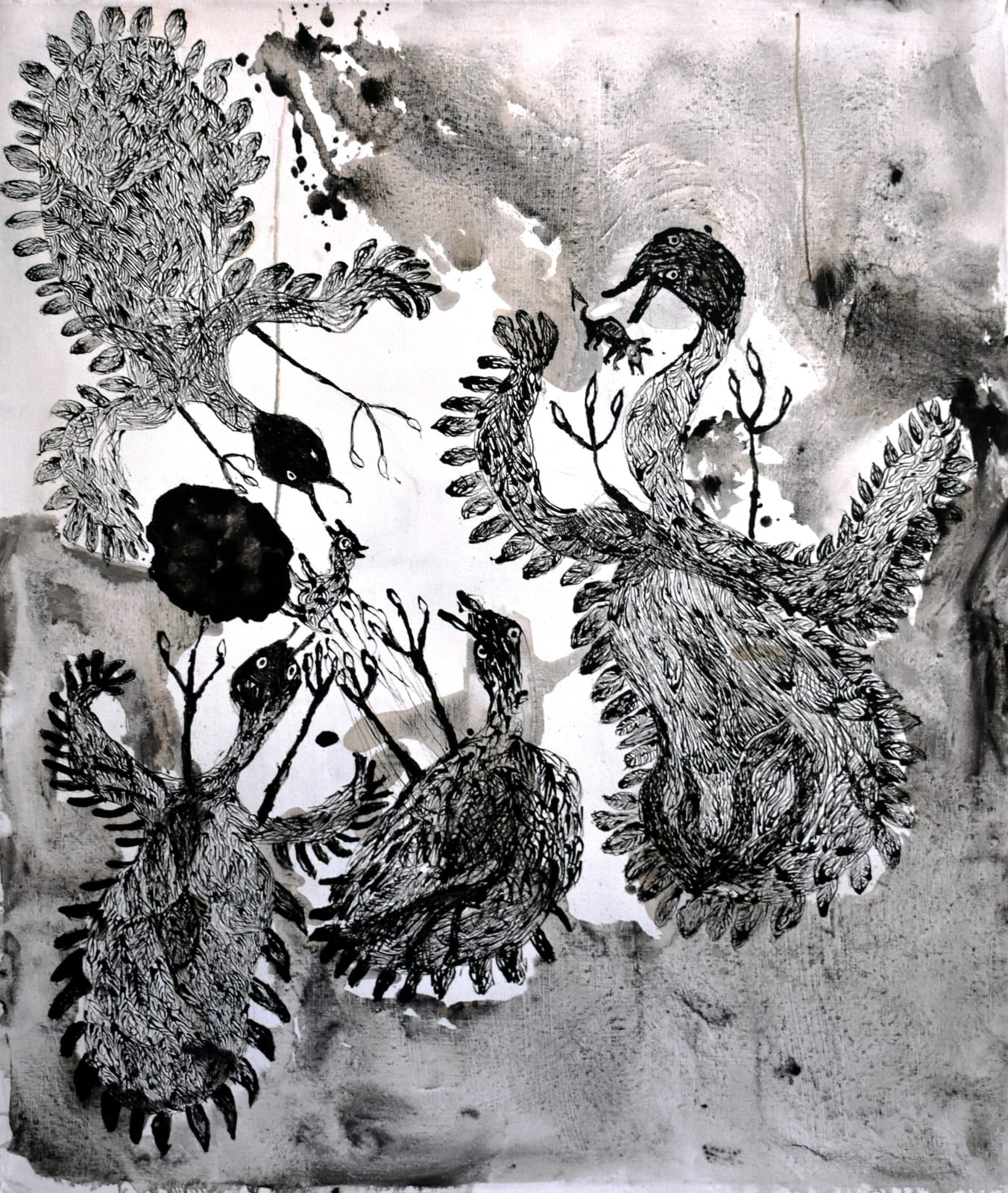 Iluwanti Ken, Walawulu ngunytju kukaku ananyi (Mother Eagles going hunting)