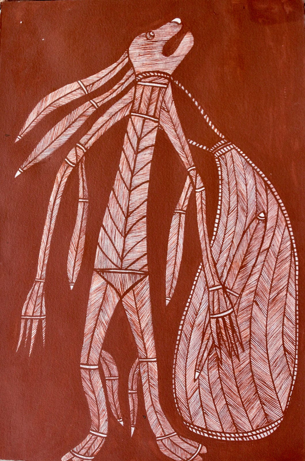 Shaun Namarnyilk, Djidjnguk Fishing Spirit, 2021