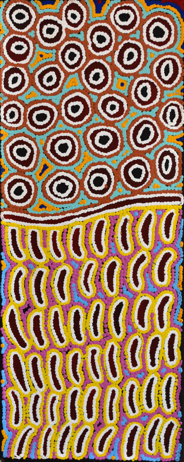 Antonia Napangardi Michaels, Lappi Lappi Jukurrpa (Lappi Lappi Dreaming), 2020