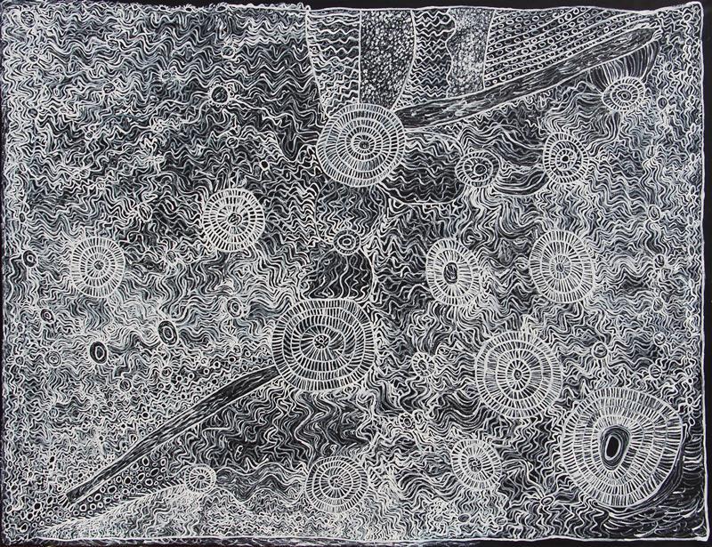 Betty Muffler, Ngangkari Ngura (Healing Country) , 2019