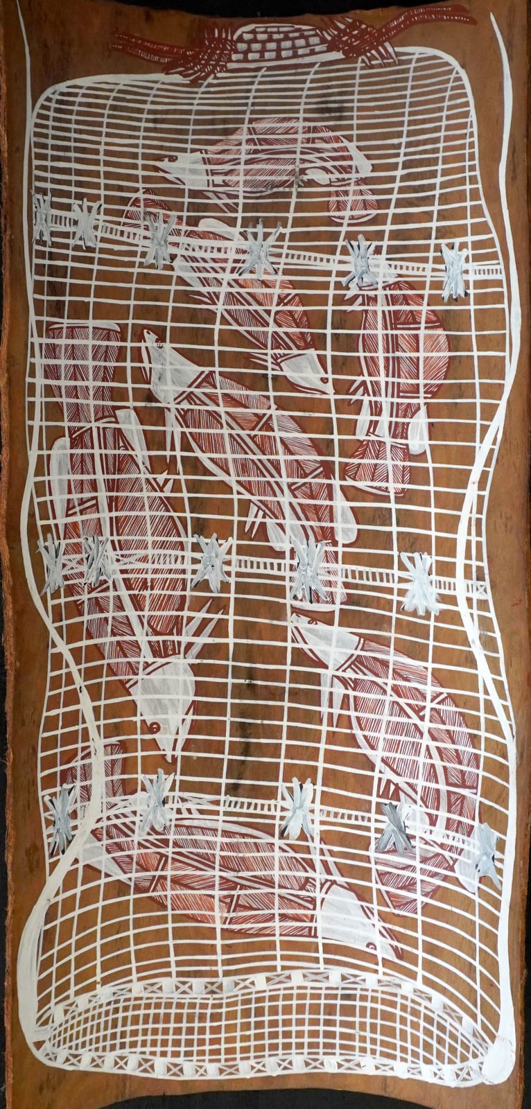 Shaun Namarnyilk, Fish Trap, 2021