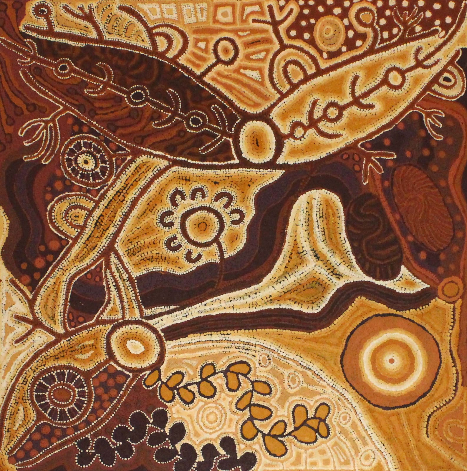 Mimili Collaboration, Seven Sisters Tjukurpa, 2020