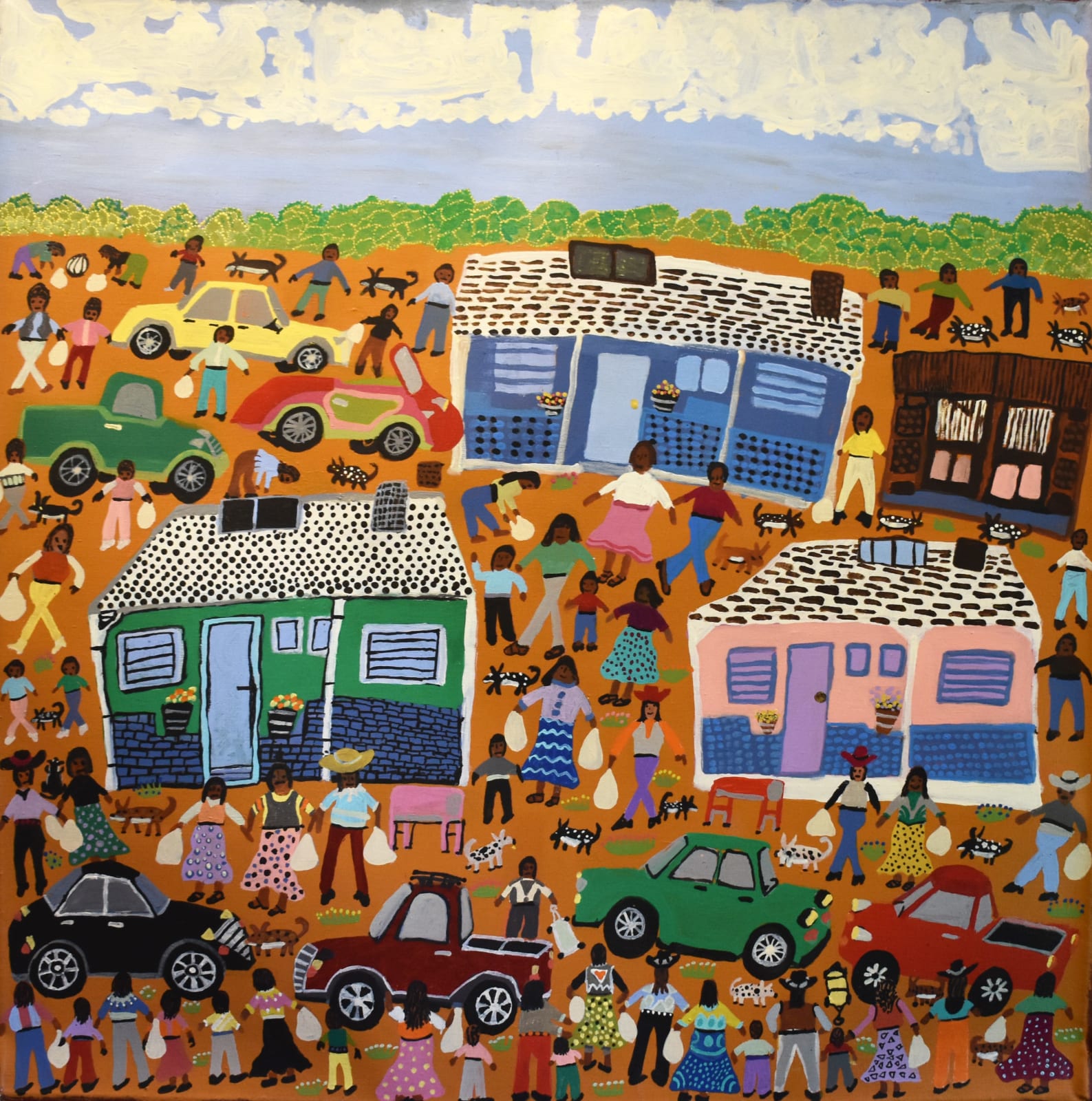 Doris Thomas, Pension Day/Titjikala, 2019