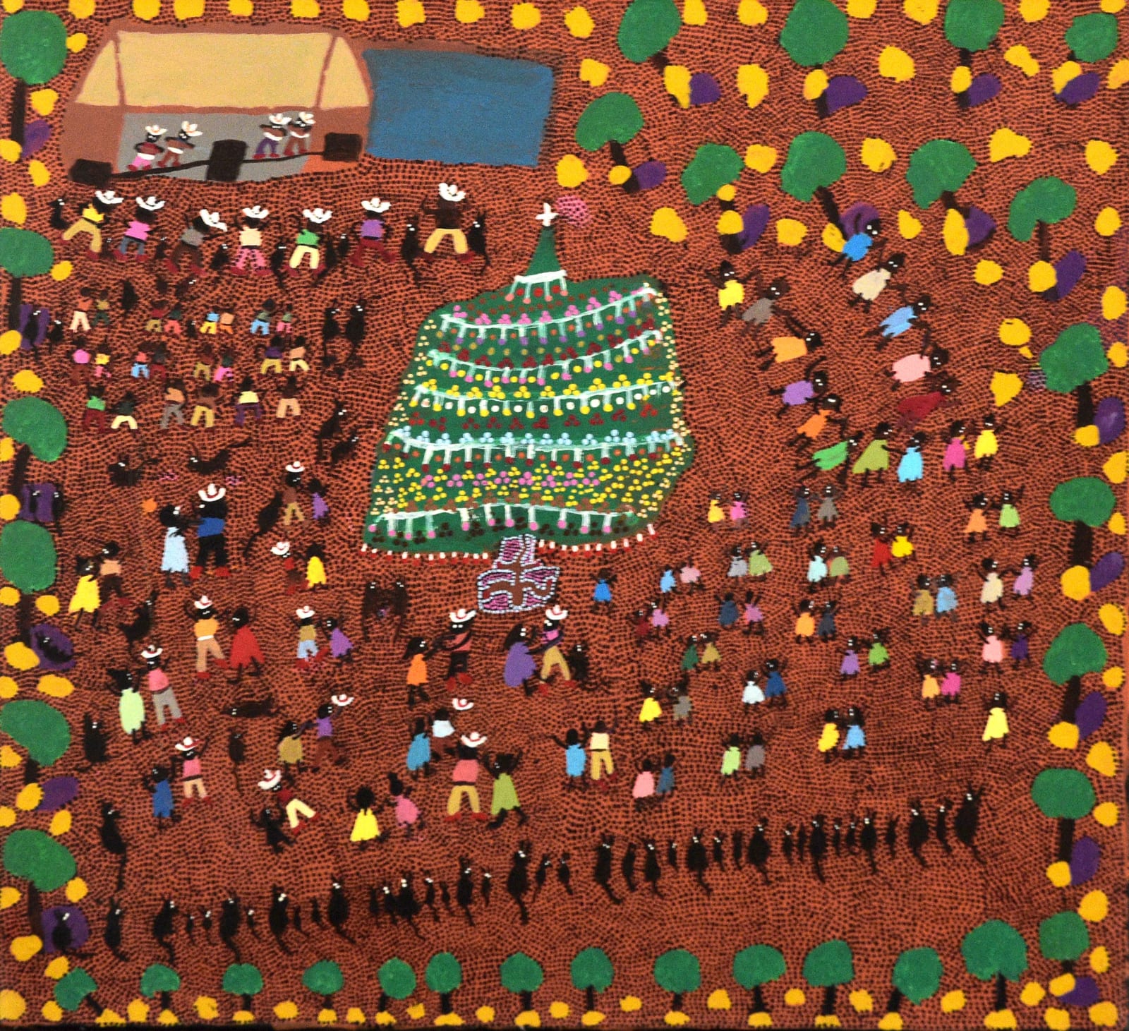 Grace Kemarre Robinya, Dancing at Laramba at Christmas Time, 2021