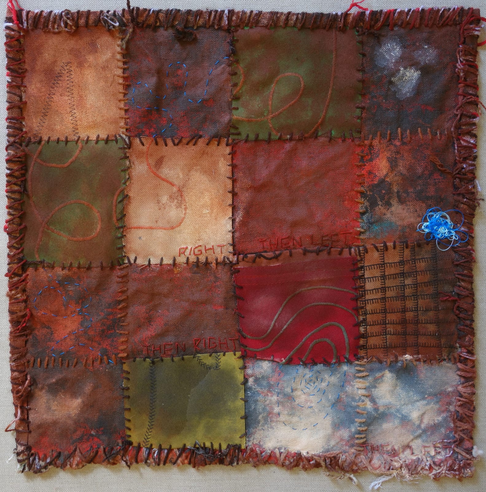 Stephen Eastaugh, MUDMAPS 4 (Right then left then right then left) Broome