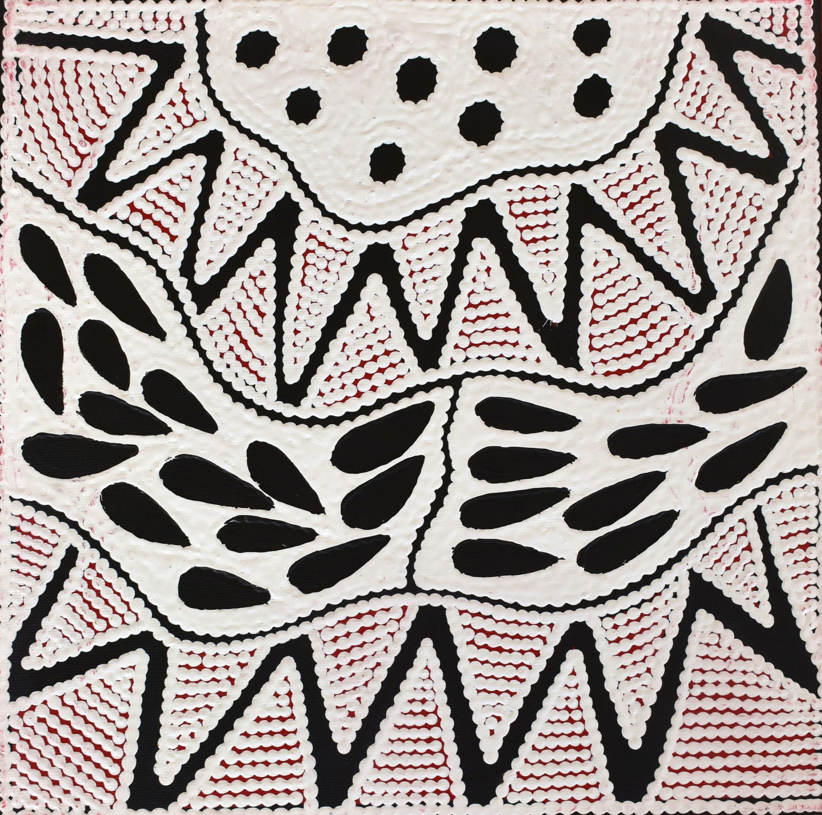 Ursula Napangardi Hudson, Pikilyi Jukurrpa (Vaughan Springs Dreaming), 2020