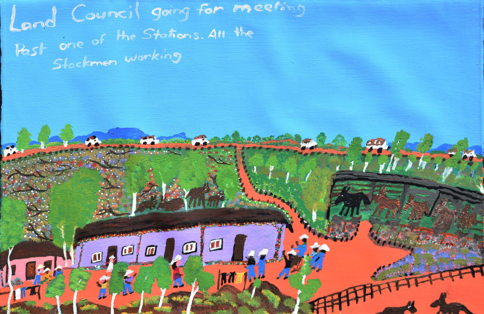 Nyinta Donald Peipei, Land council going for a meeting, 2023