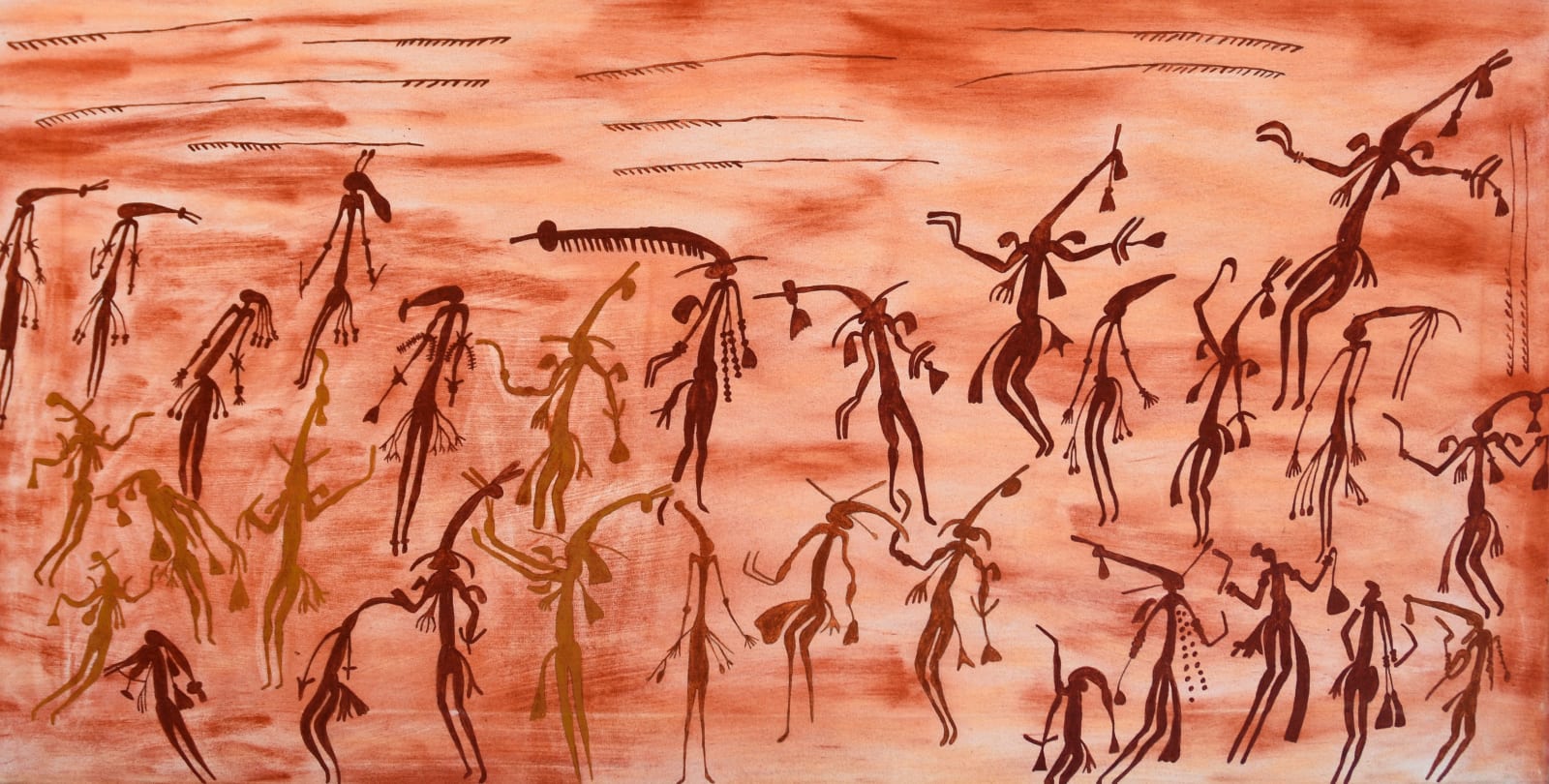 Clarrie Djanghara, Gathering of the Gwion Warriors, 2023